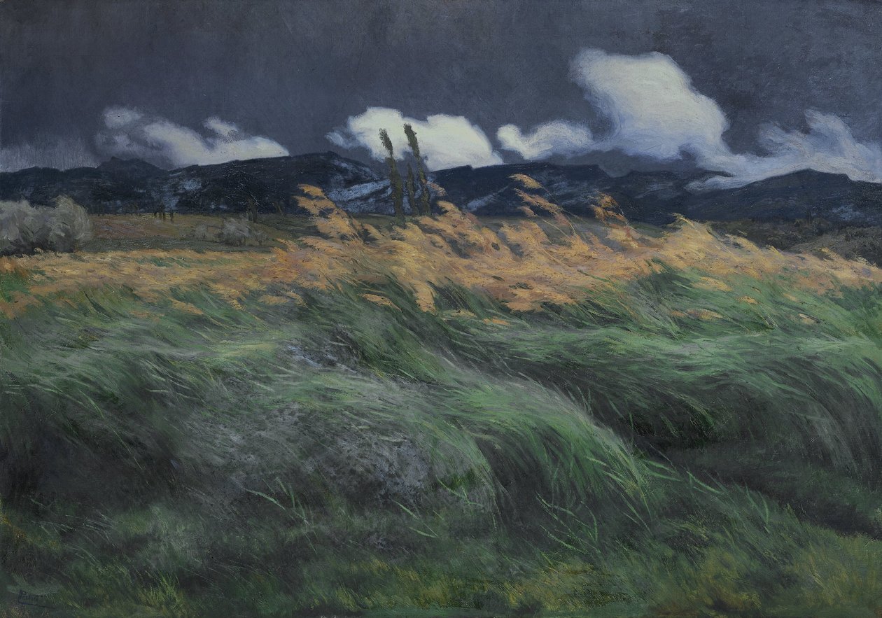 Tájkép alkotó: Louis Patru (signed by artist)