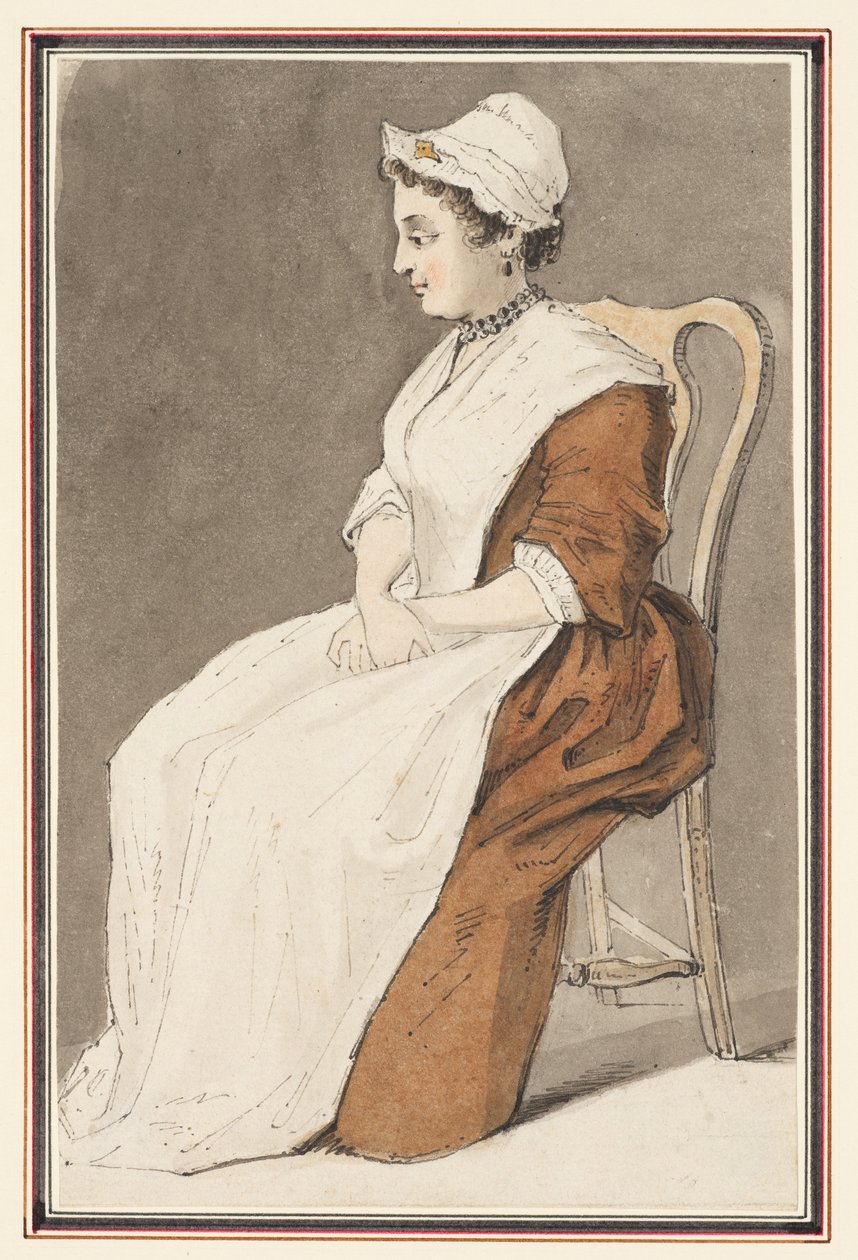 Ülő nő alkotó: Louis Philippe Boitard