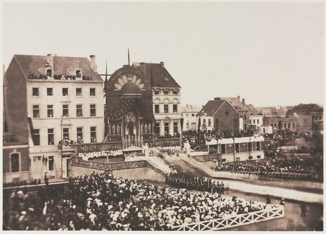 Untitled (hálaadás szertartása) alkotó: Louis Pierre Theophile Dubois de Nehaut