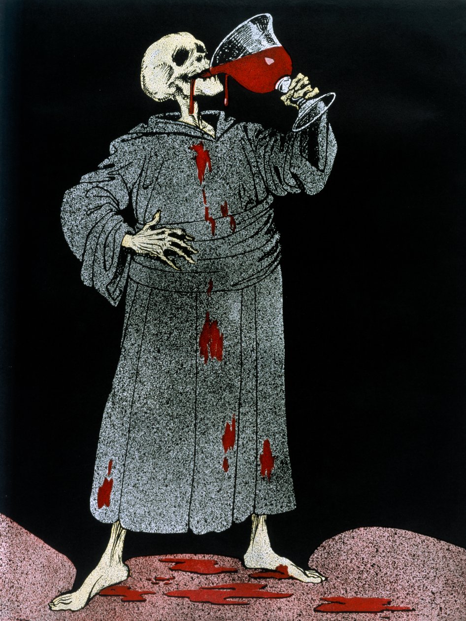 „Egészségedre, civilizációdra!”, 1916 alkotó: Louis Raemaekers