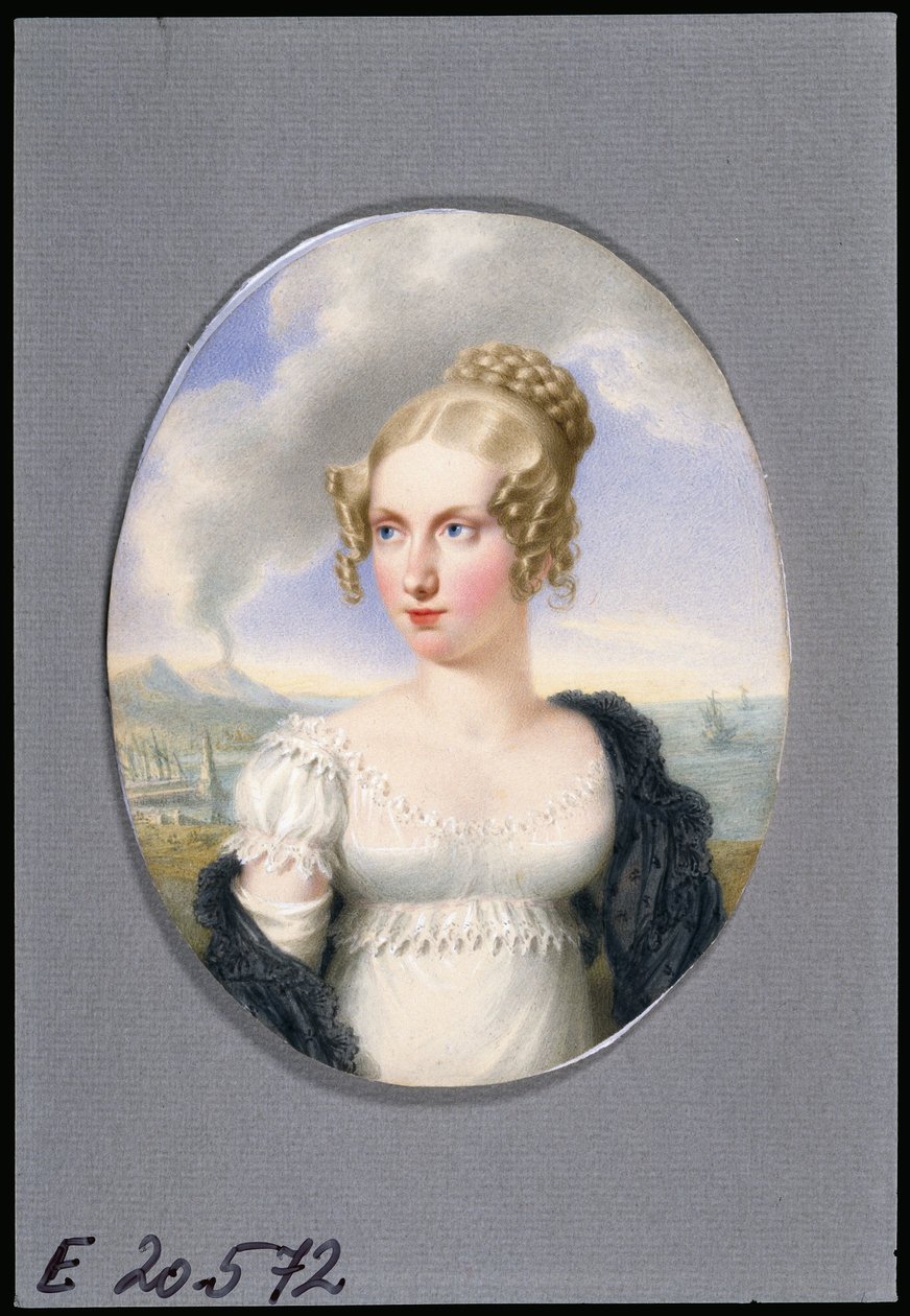 Németül: Maria Klementine, Ausztria főhercegnője alkotó: Louis Rene Letronne