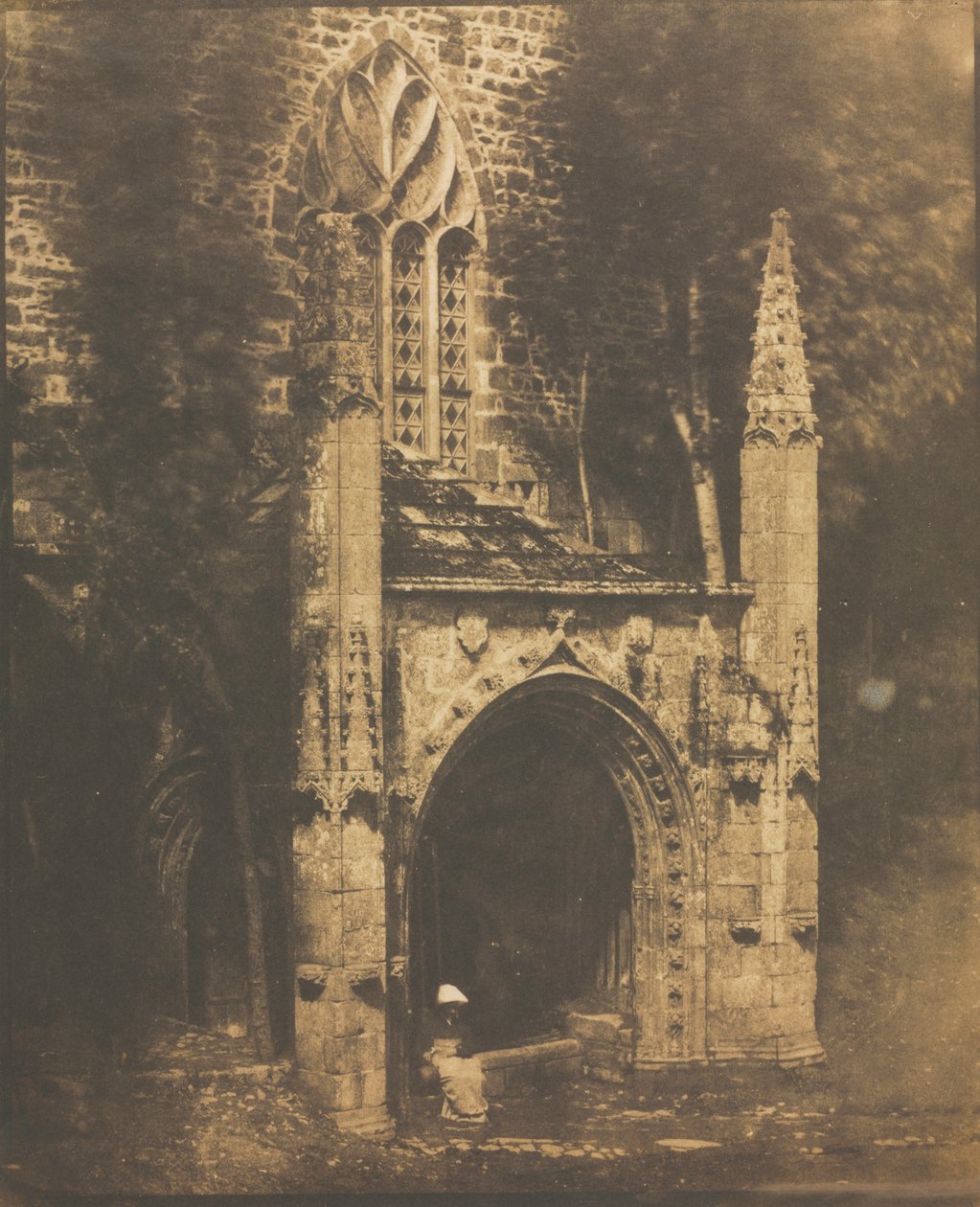 Notre-Dame-kút Saint-Brieuc-ban, Bretagne-ban alkotó: Louis Rémy Robert