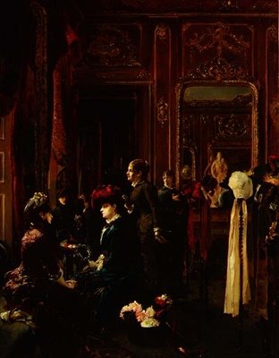 A Millinersnél alkotó: Louis Robert Carrier Belleuse