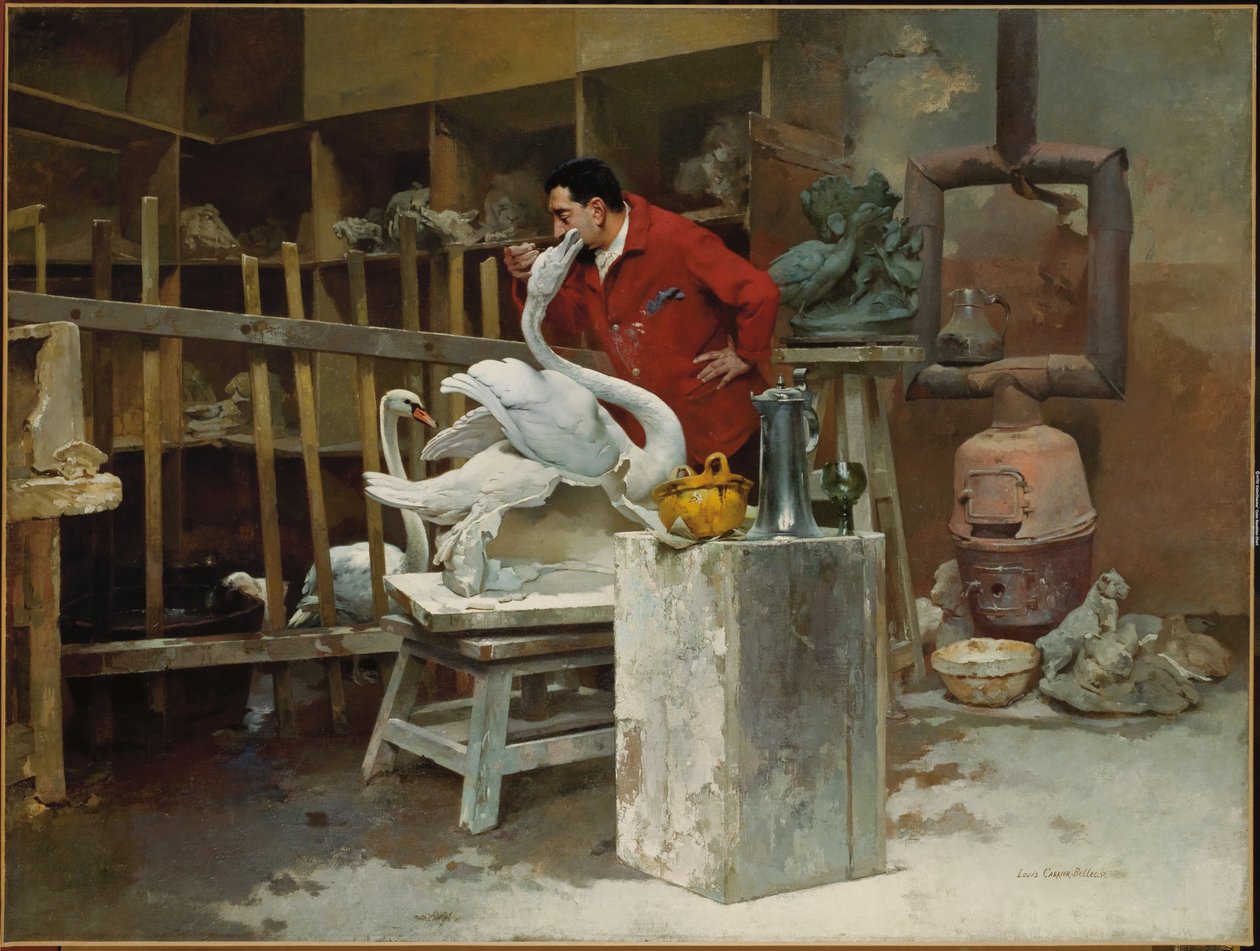 Az állatszobrász, 1894 alkotó: Louis Robert Carrier Belleuse