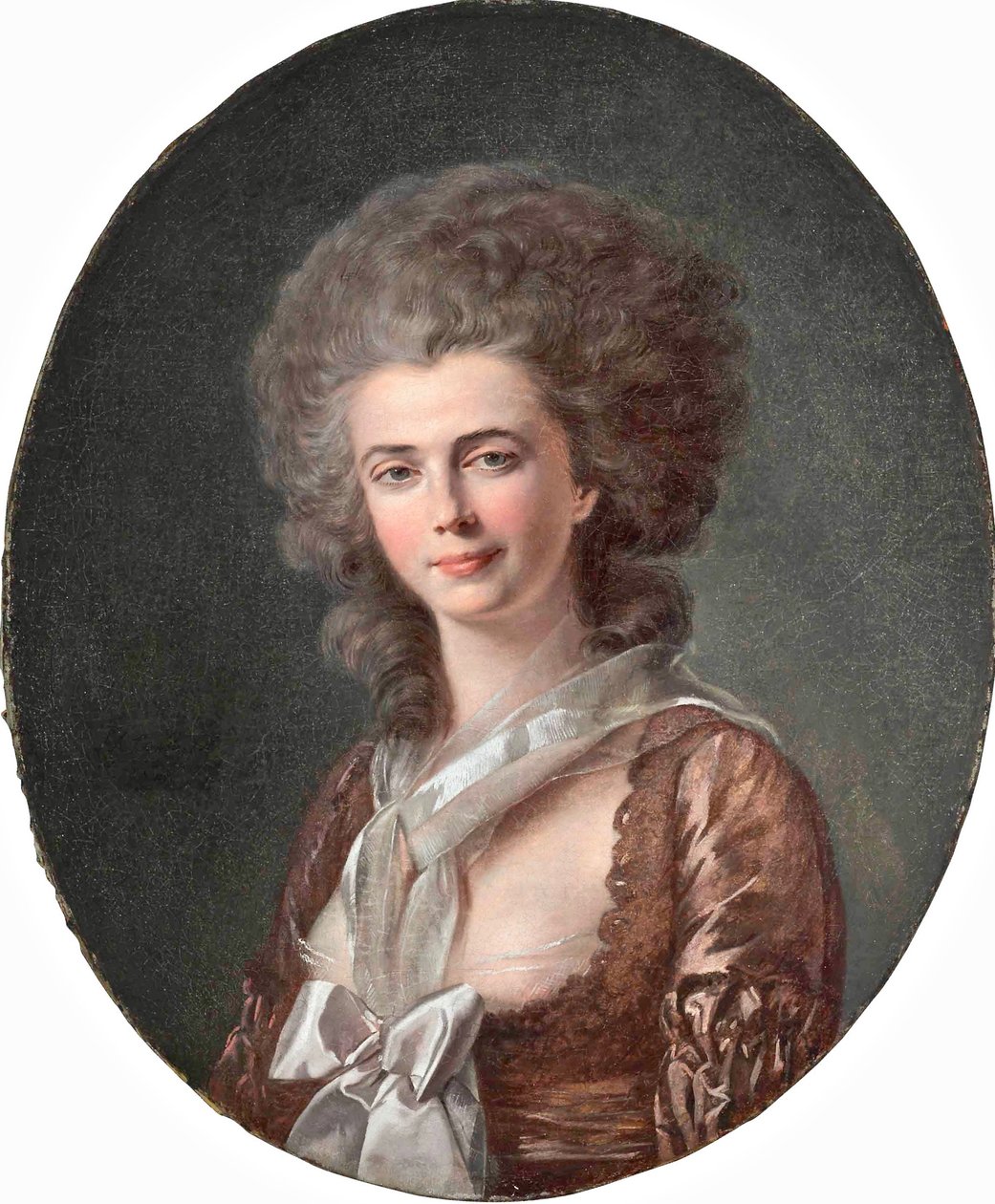 Luis-Roland Trinquesse Hölgy portréja mellszoborban 1780 alkotó: Louis Rolland Trinquesse