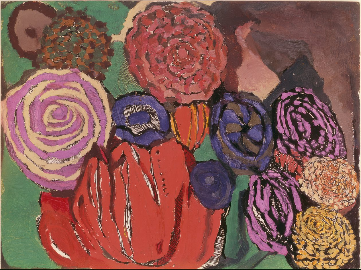 Virágok alkotó: Louis Soutter