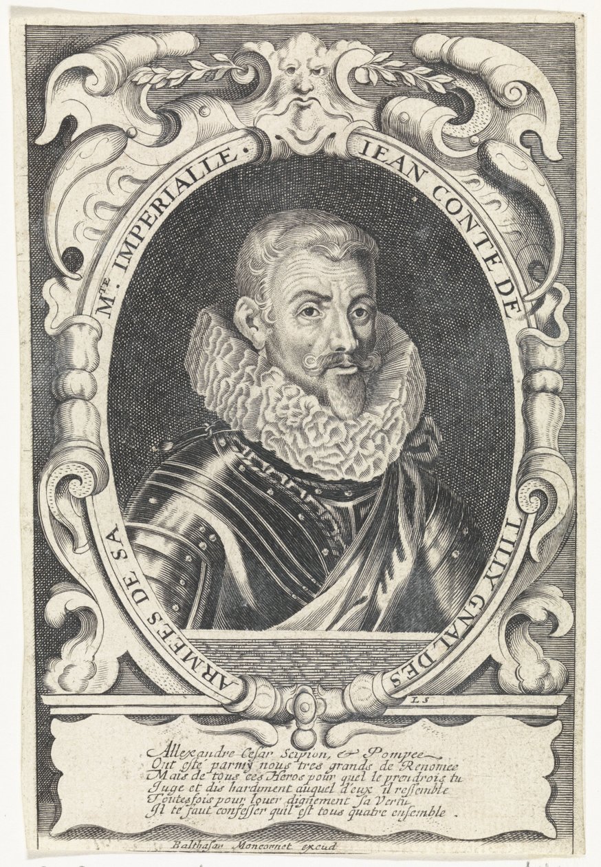 Johann Tserclaes, Tilly gróf portréja alkotó: Louis Spirinx