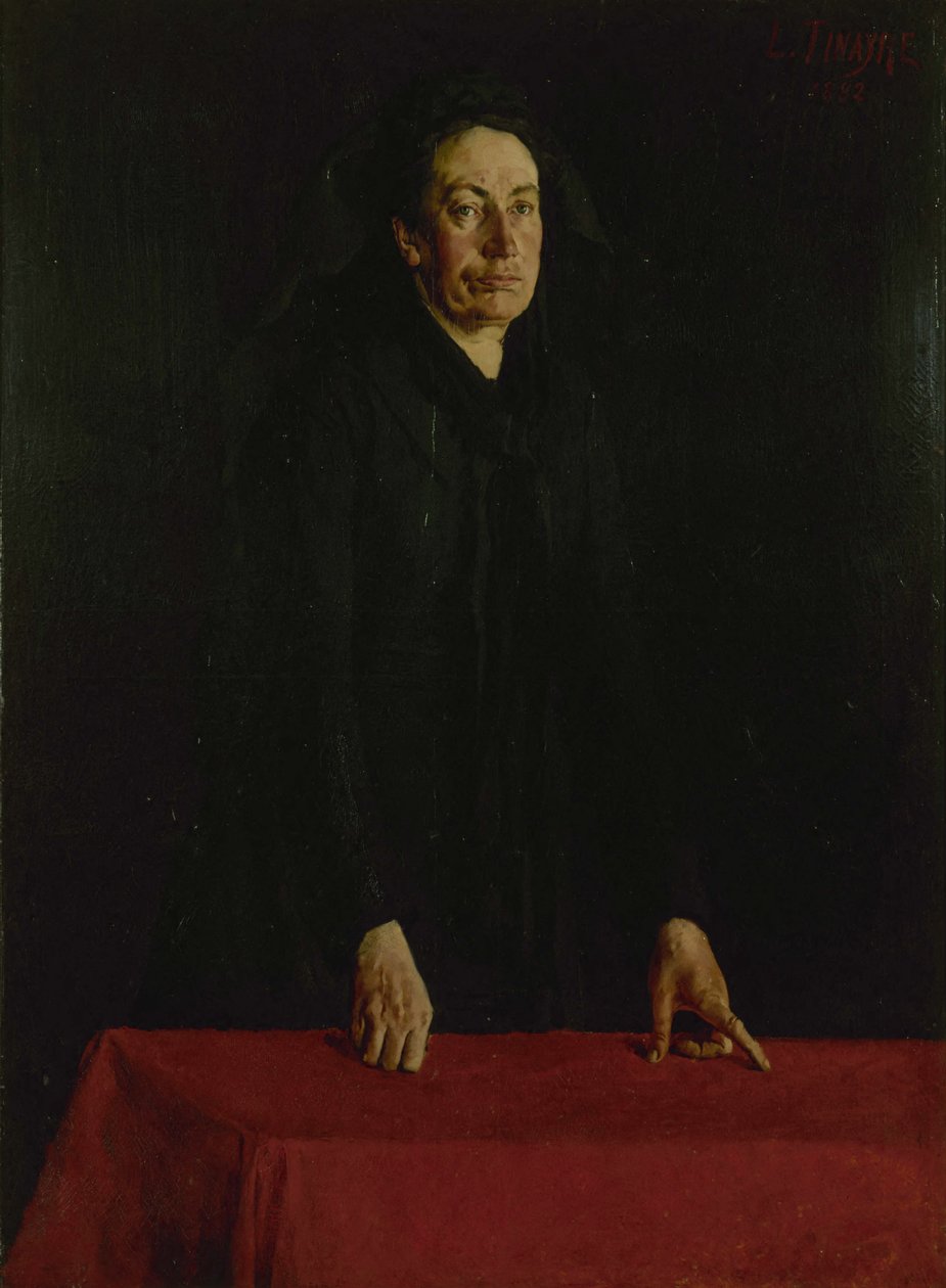 Louise Michel portréja 1830-1905, 1882. alkotó: Louis Tinayre