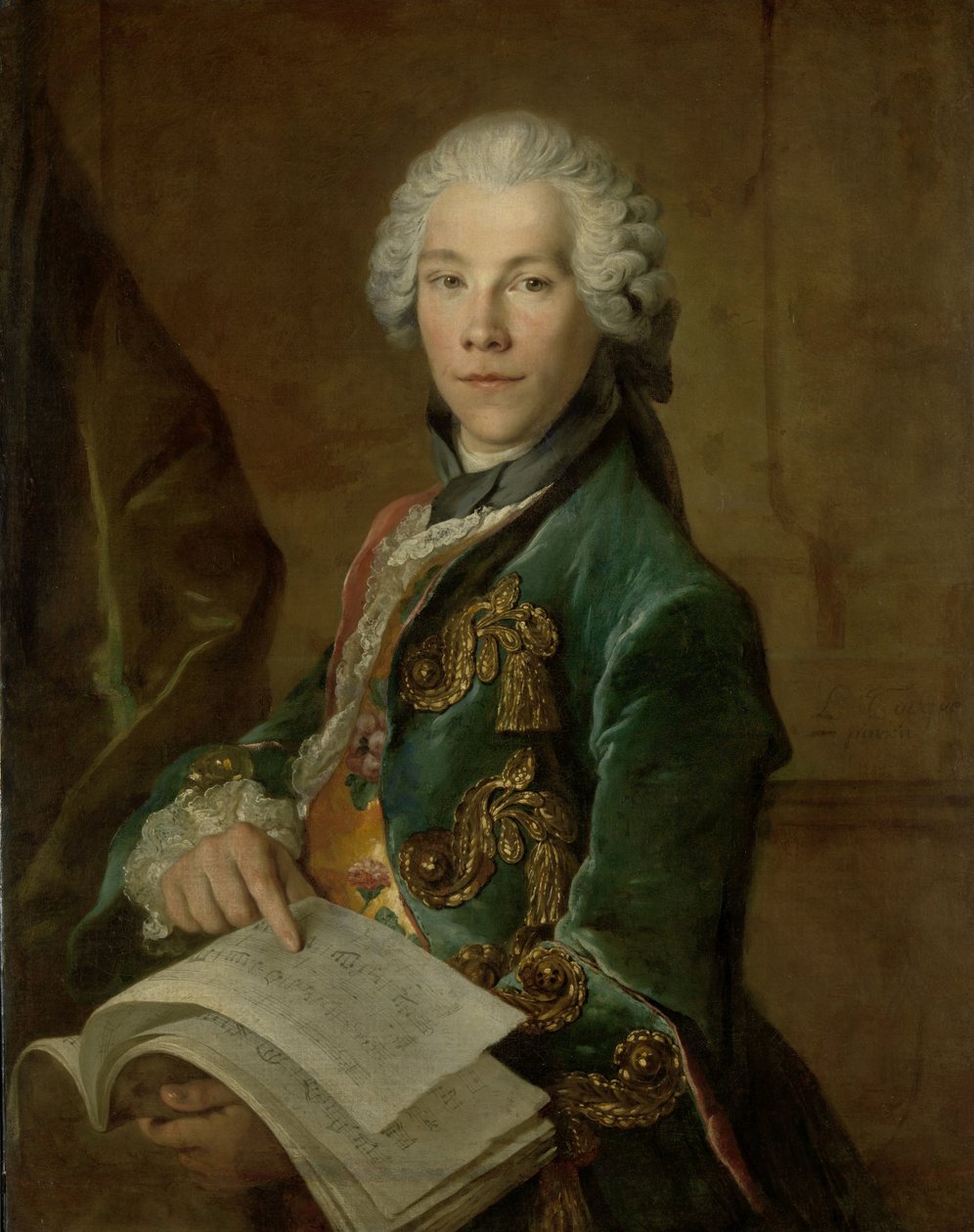 Arnoldus van Rijneveld portréja Arnoldus van Rijneveld portréja alkotó: Louis Tocqué