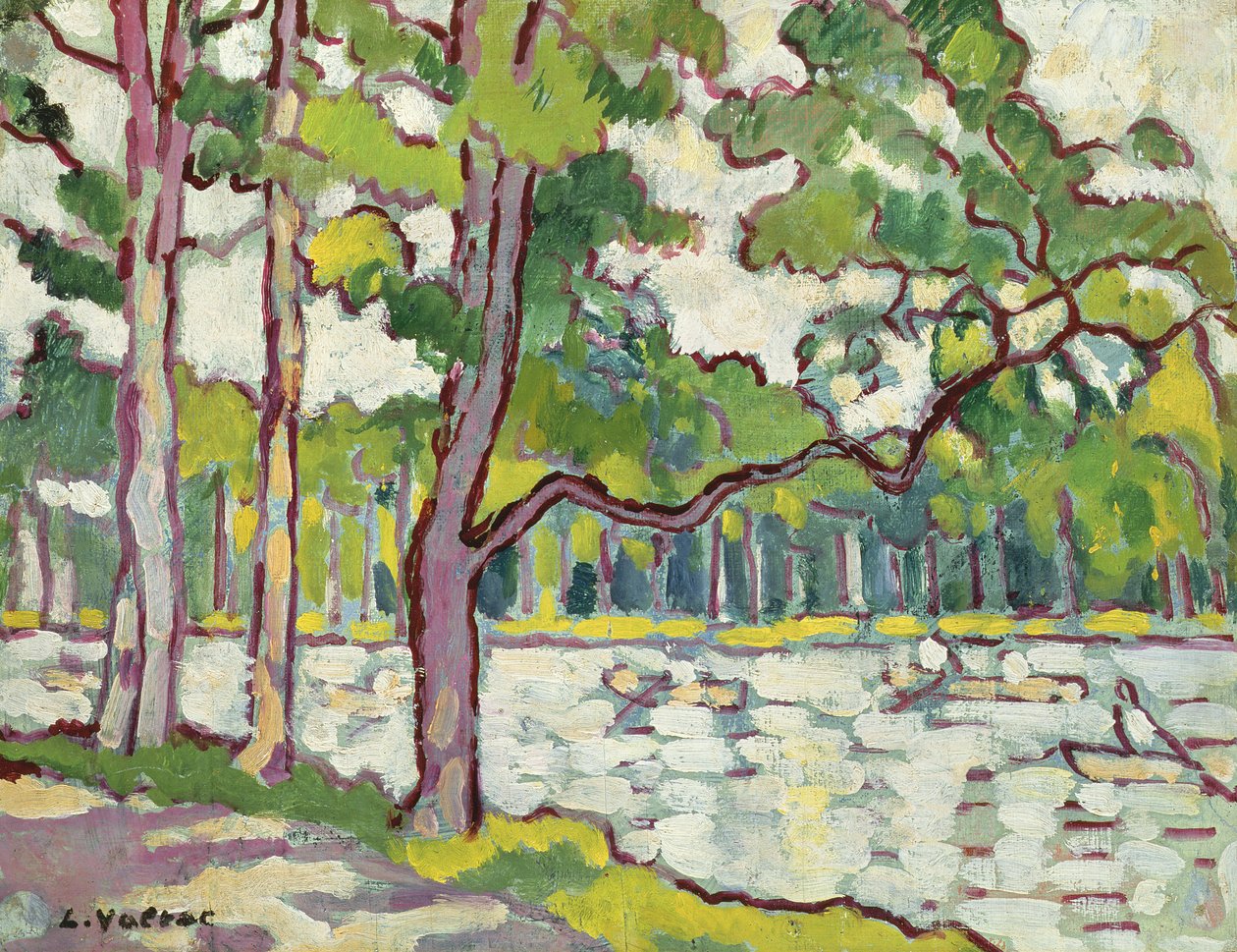 Bois de Boulogne alkotó: Louis Valtat