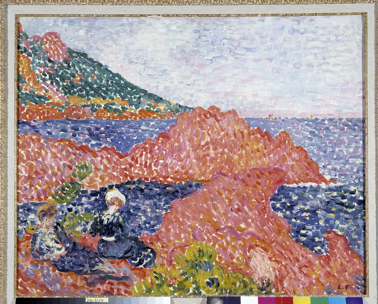 Vörös sziklák Agay-nál, Cap Roux csúcsán alkotó: Louis Valtat