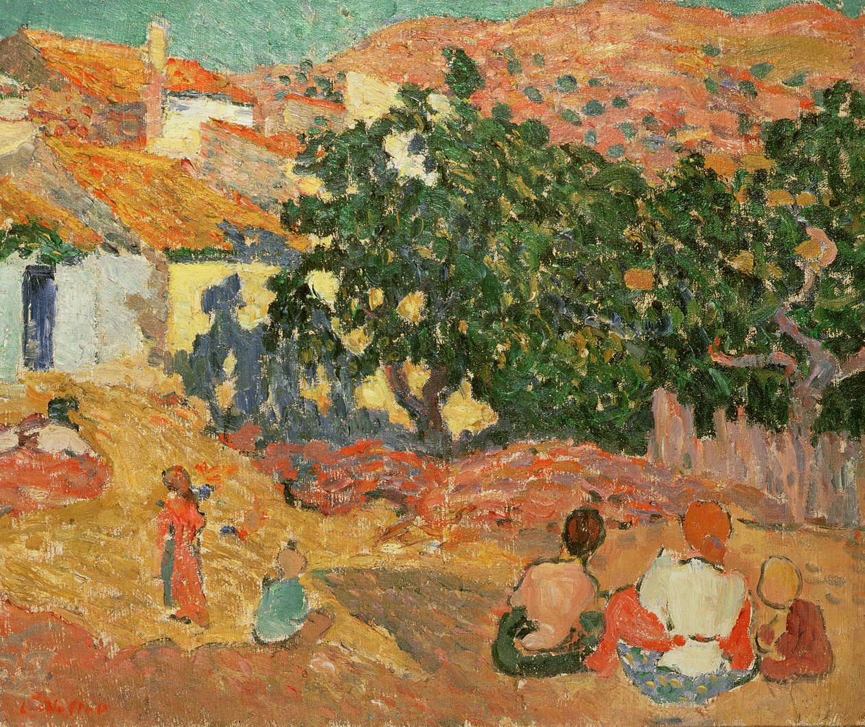 spanyol táj alkotó: Louis Valtat