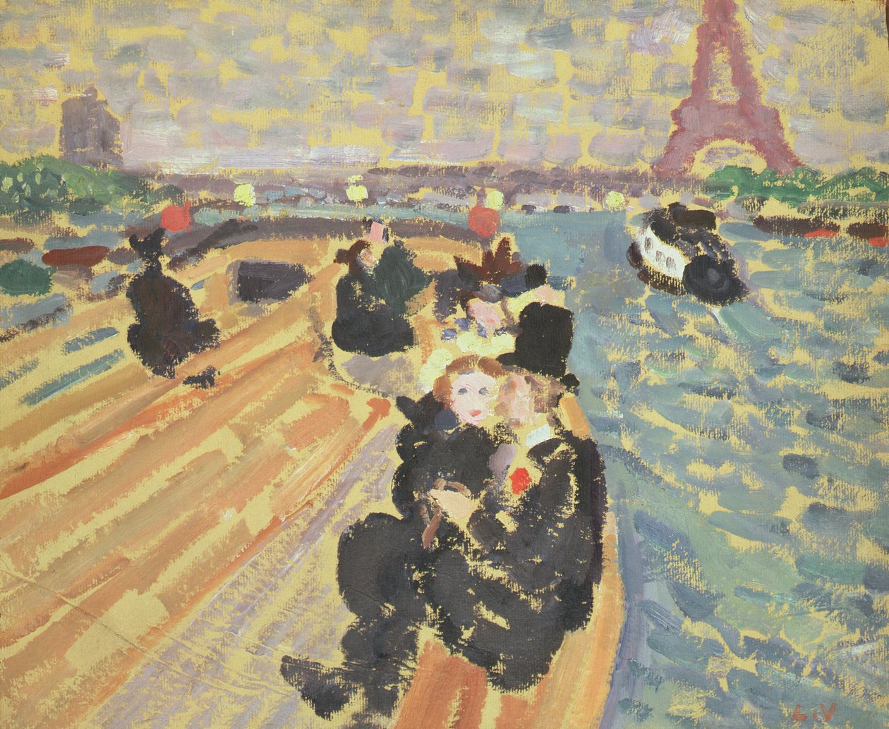 A Bateau-Mouche alkotó: Louis Valtat