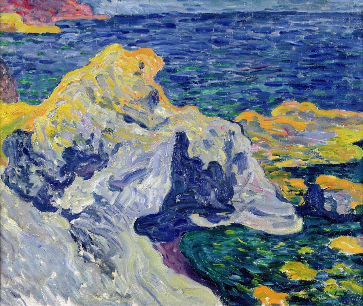 The Rocks at Antheor (Var) 1900 (olaj, vászon) alkotó: Louis Valtat