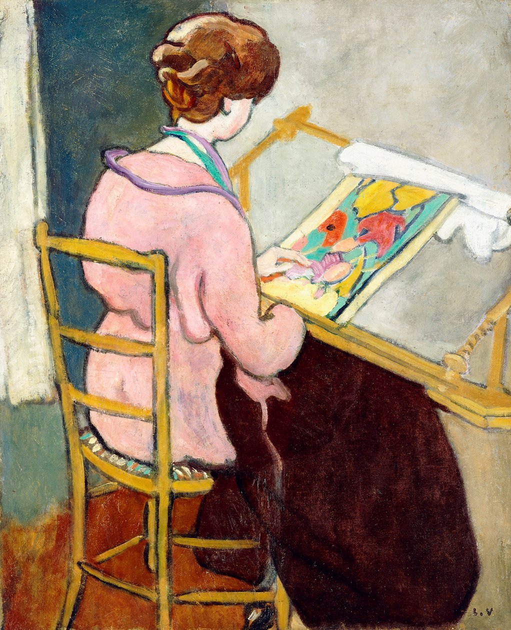 A kárpit alkotó: Louis Valtat