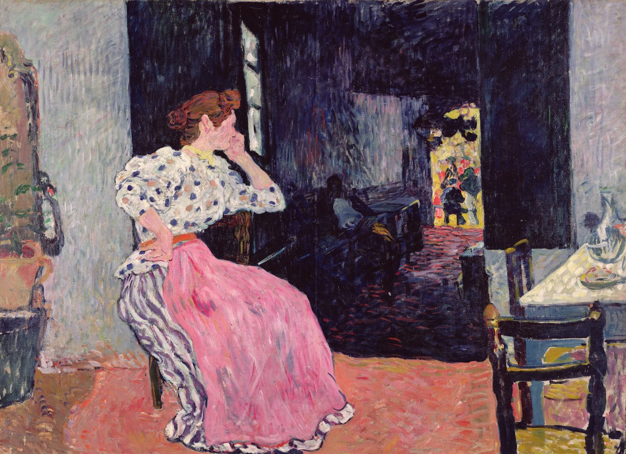 Nő a kabaréban alkotó: Louis Valtat