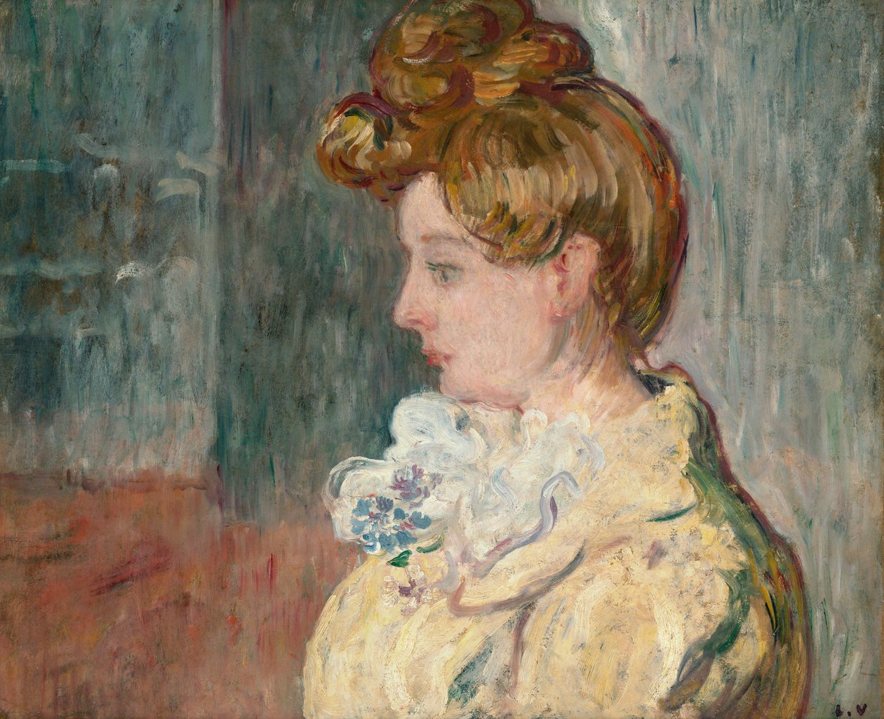 Nő a Moulin Rouge-ban, 1902 körül (olaj, papír) alkotó: Louis Valtat