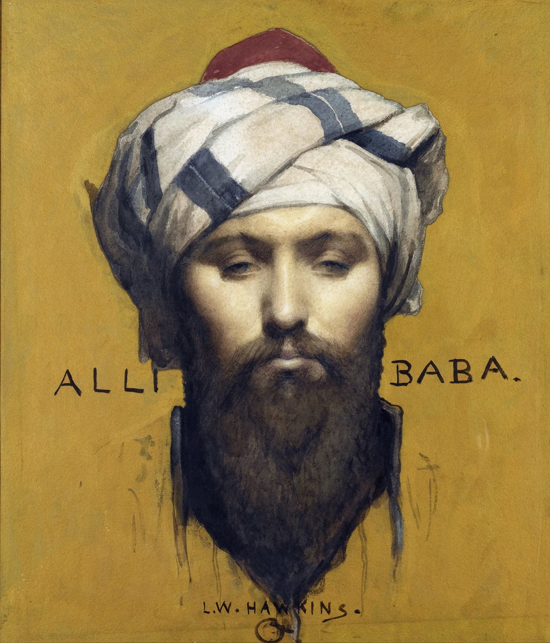 Ali Baba alkotó: Louis Welden Hawkins