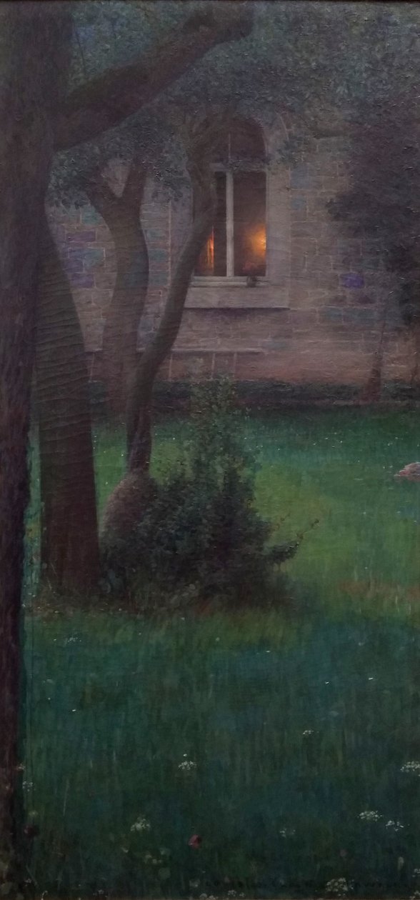 Az előcsarnok alkotó: Louis Welden Hawkins
