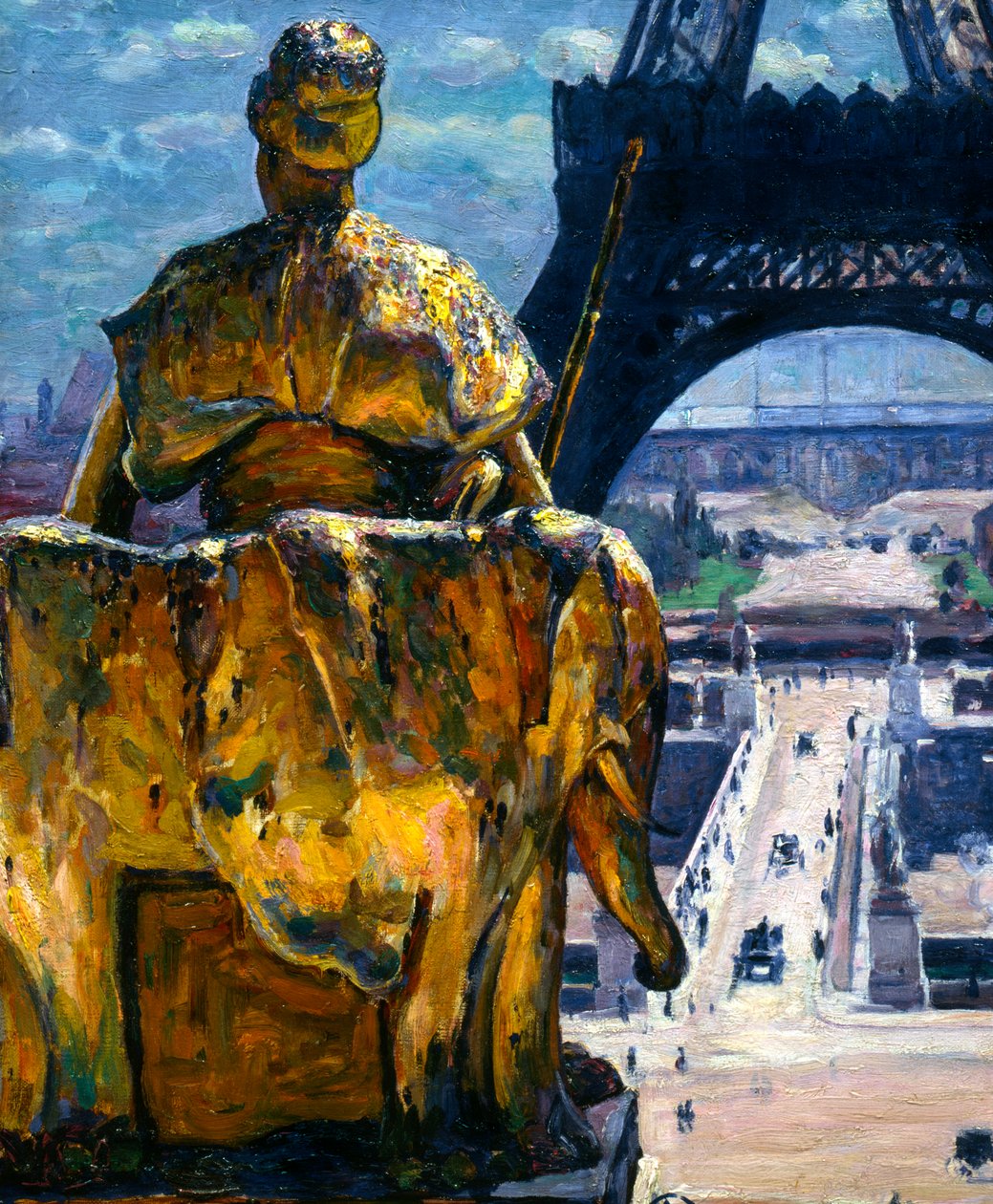 Az Eiffel-torony, 1900 alkotó: Louis Welden Hawkins