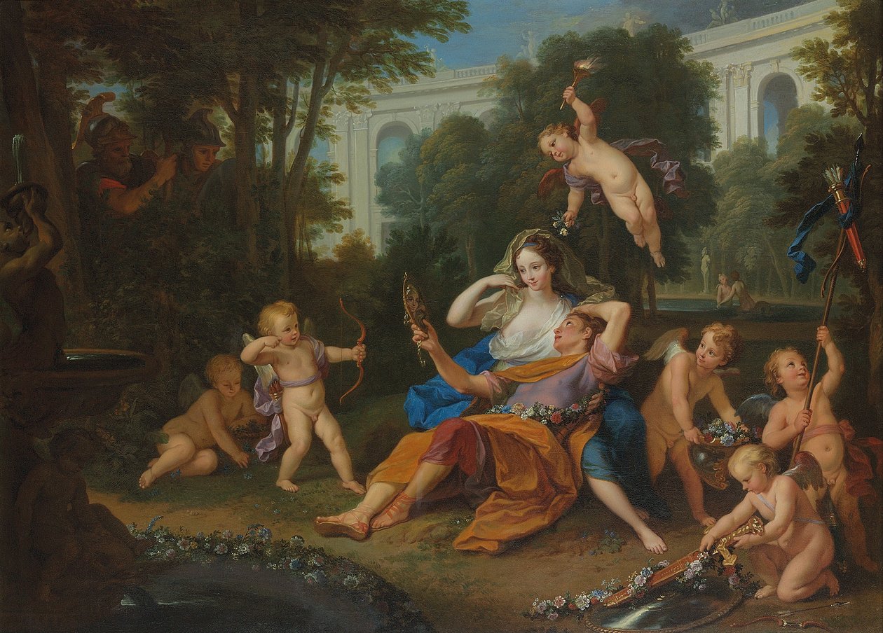 Rinaldo és Armida, 1704 alkotó: Louis de Boullogne