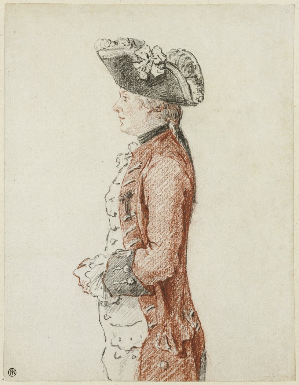 Lézay lovag portréja alkotó: Louis de Carmontelle