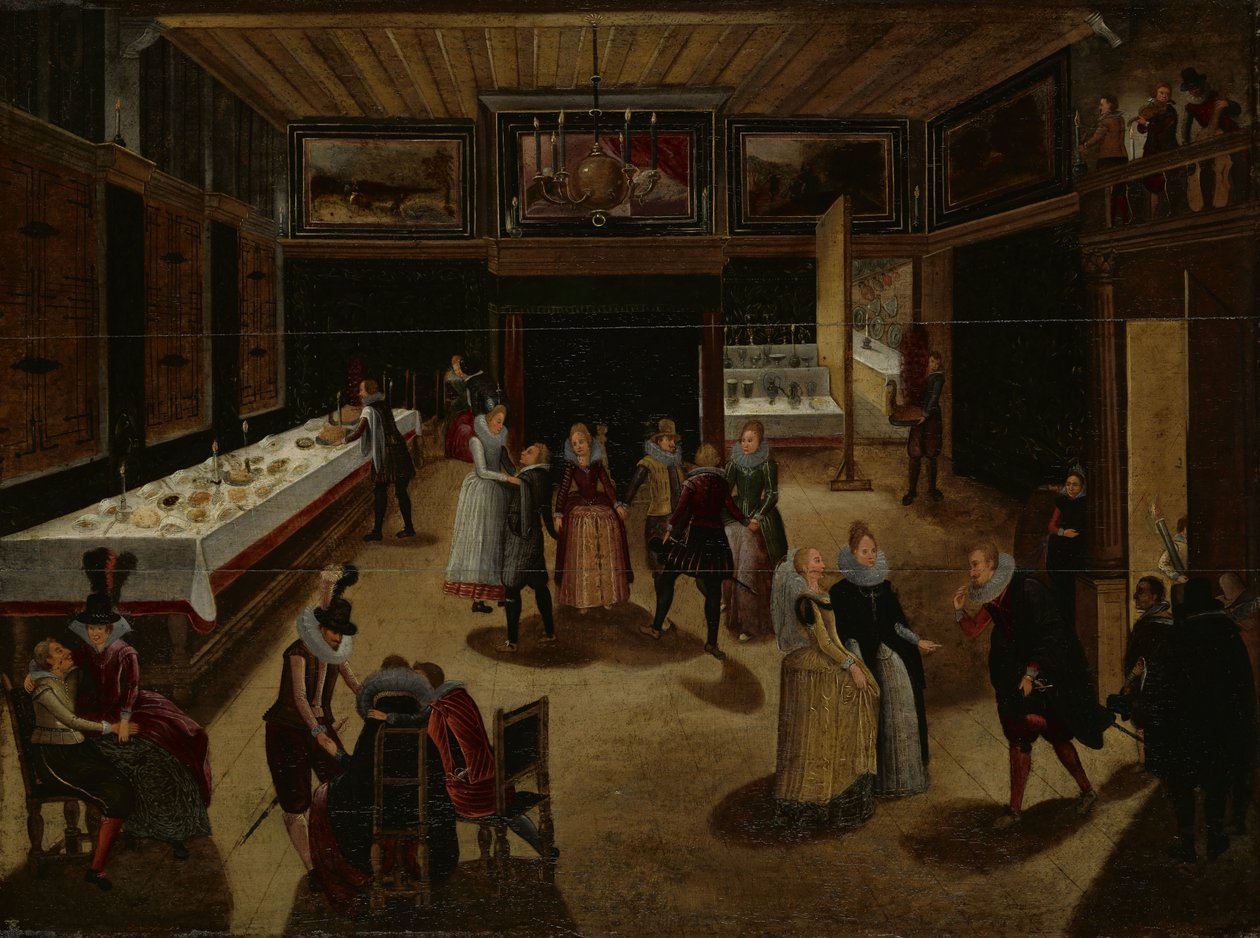 Esti buli alkotó: Louis de Caullery (manner of)