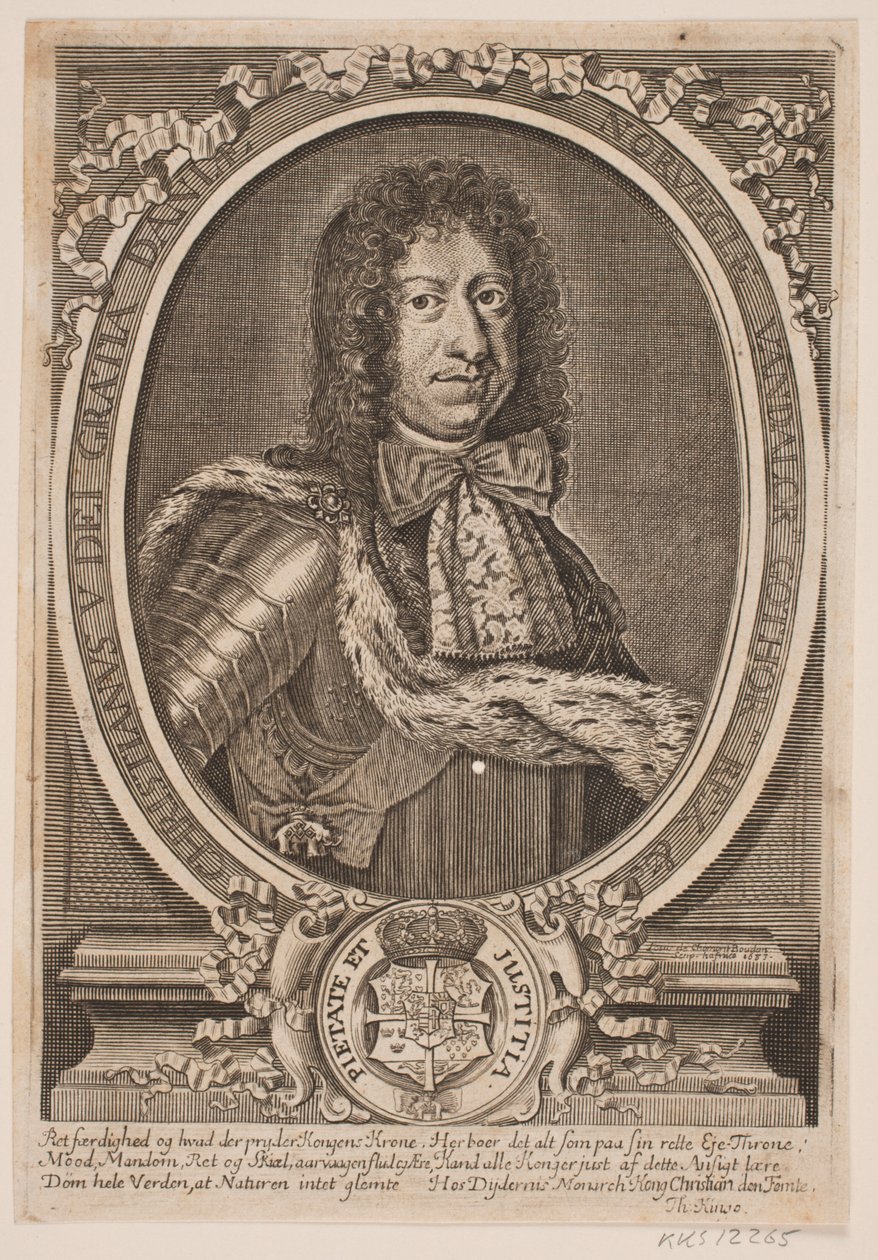 Christian V alkotó: Louis de Chomond Boudan