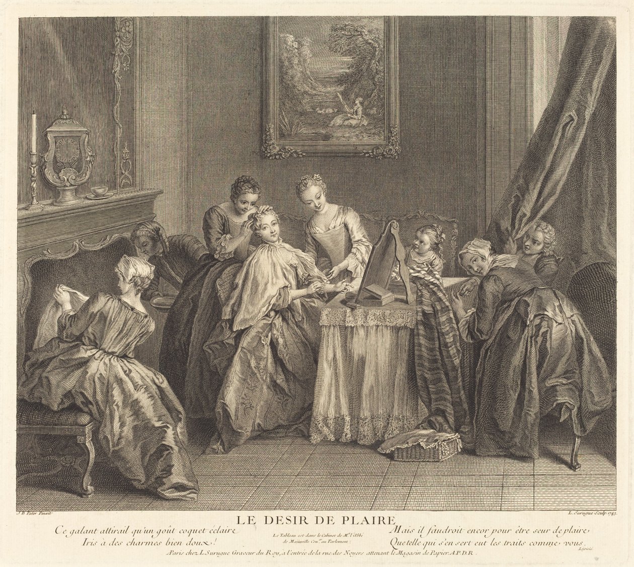 A tetszeni akarás alkotó: Louis de Surugue