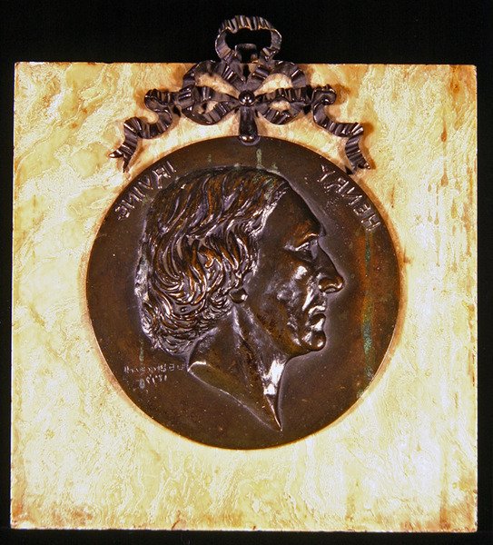 Henry Irving portréja alkotó: Louisa E. Blacker