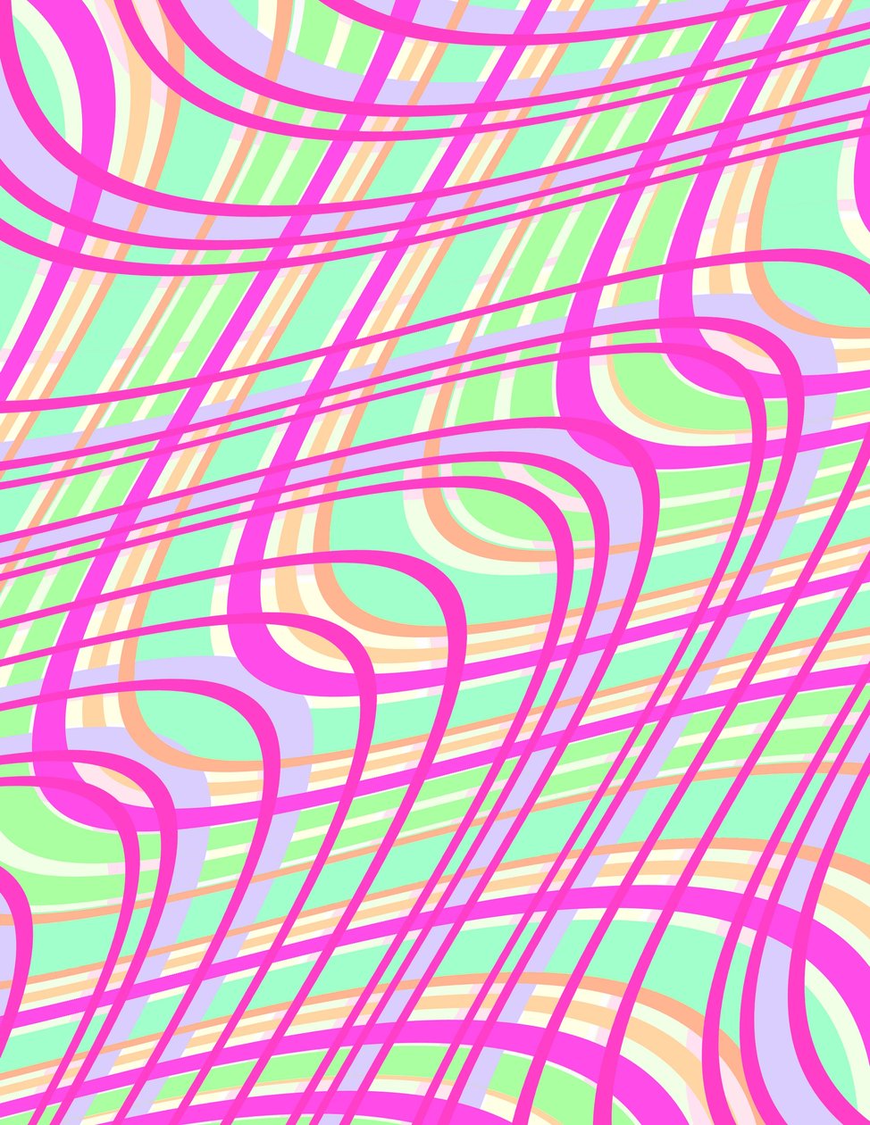Swirly Check, 2011 (digitális) alkotó: Louisa Hereford
