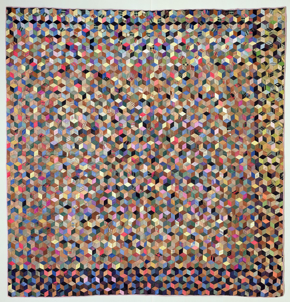 Baby Blocks, 1880 körül (textil) alkotó: Louisa Thompson