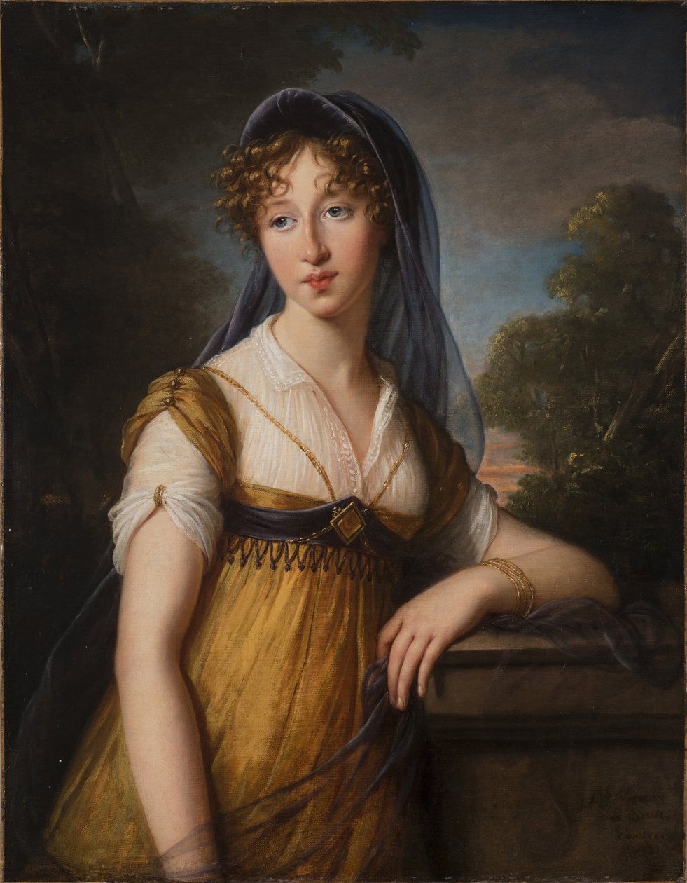 Egy nő portréja alkotó: Elisabeth Louise Vigee Lebrun