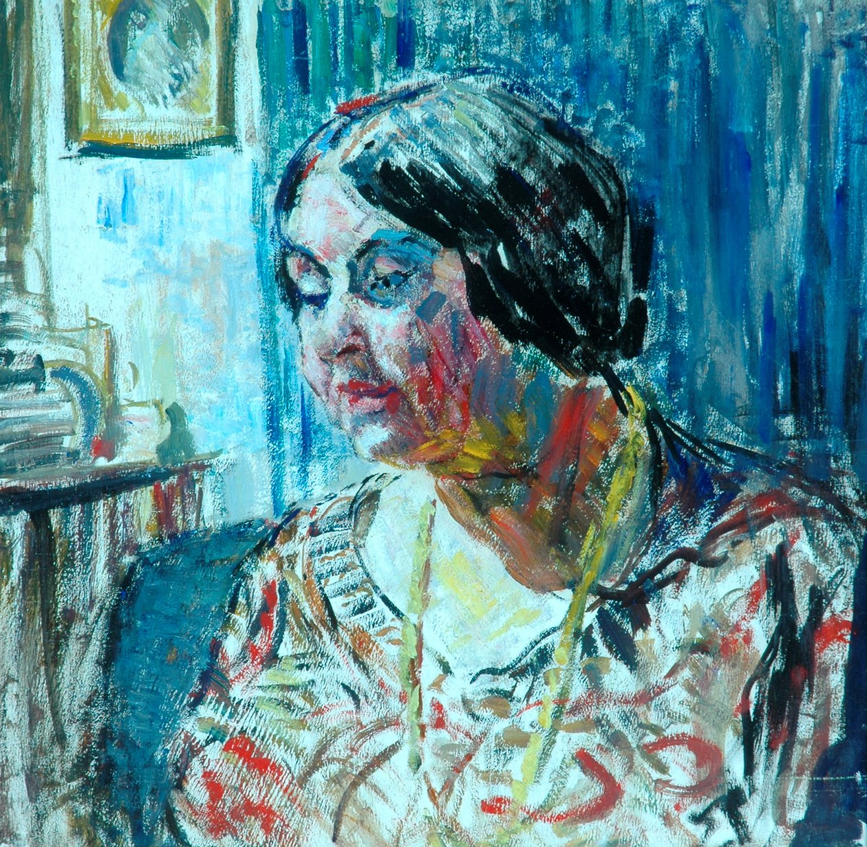 Mrs. M. Fisher Prout olaj vizsgálata a fedélzeten alkotó: Louise Pickard