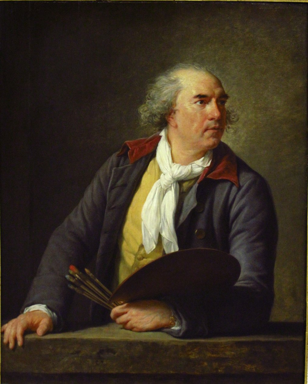Hubert Robert (1733-1808) francia festő arcképe alkotó: Elisabeth Louise Vigee Lebrun