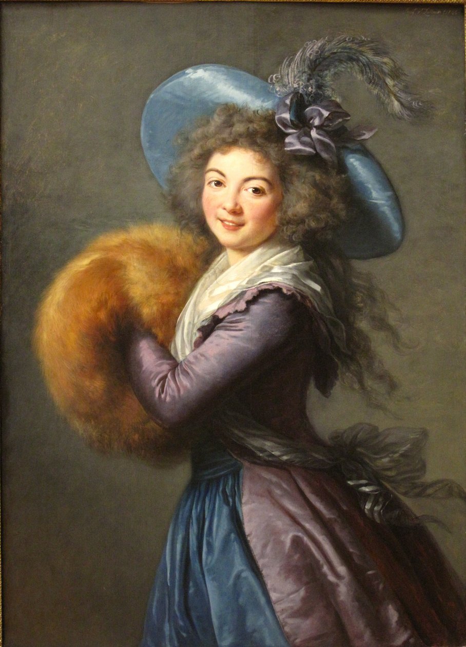 Madame Molé-Reymond arcképe alkotó: Elisabeth Louise Vigee Lebrun