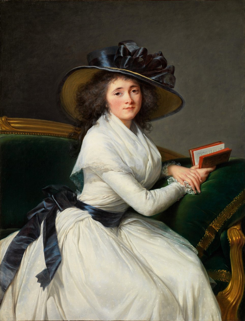 Marie-Charlotte Bontemps (1762-1848), La Châtre grófnő portréja alkotó: Elisabeth Louise Vigee Lebrun