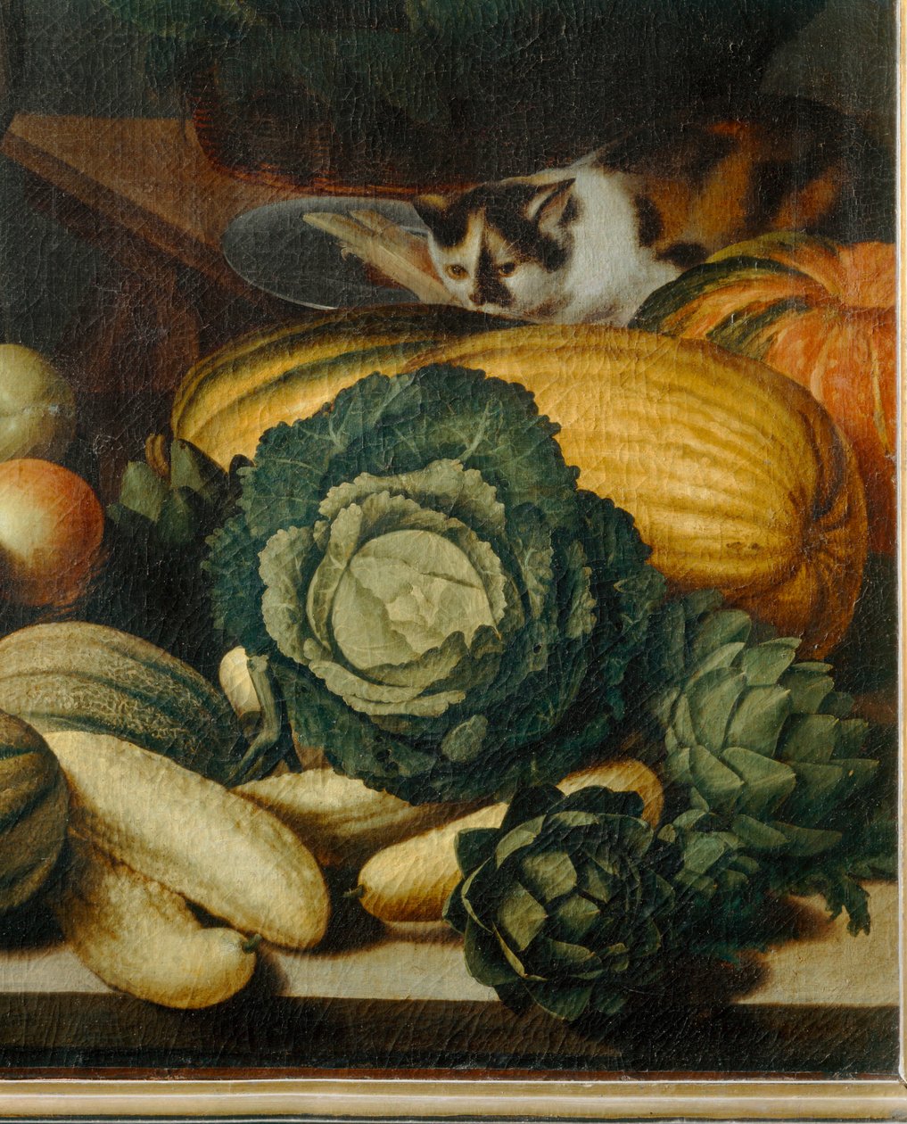 La marchande de fruits et legumes - A zöldséges ... alkotó: Louise (circle of) Moillon