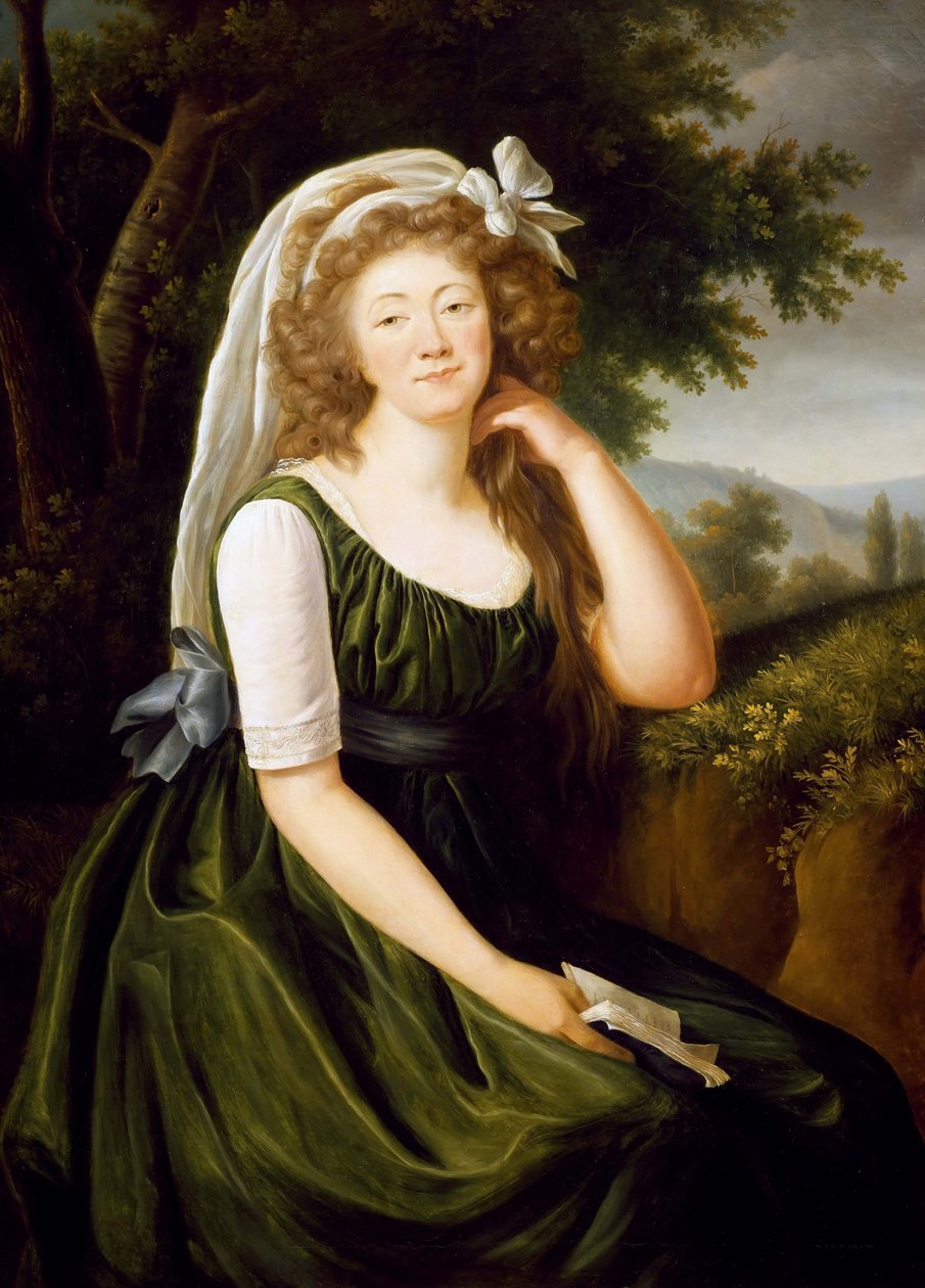 Jeanne Bécu, Du Barry grófnő 1743-1793. alkotó: Elisabeth Louise Vigee Lebrun