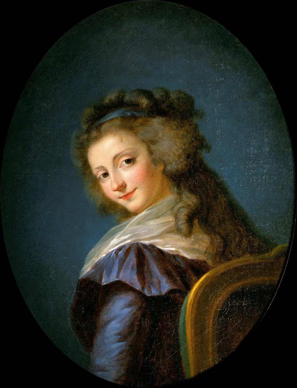 Adelaide de la Briche portréja 1755-1844, 1790. alkotó: Elisabeth Louise Vigee Lebrun