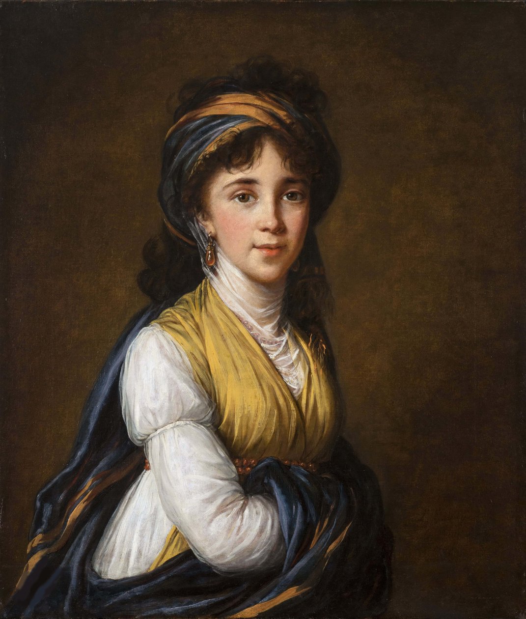 Anna Grigorjevna Belosselszkij-Belozerszkij grófnő portréja 1773-1846, 1798. alkotó: Elisabeth Louise Vigee Lebrun
