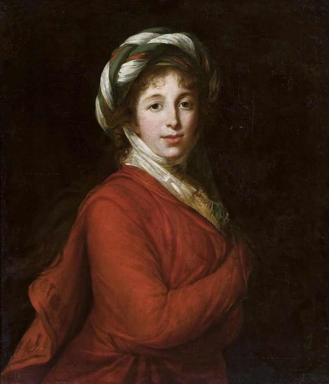 Helena Radziwill grófnő portréja 1753-1821, sz. Przezdziecka, kb. 1802-1805. alkotó: Elisabeth Louise Vigee Lebrun