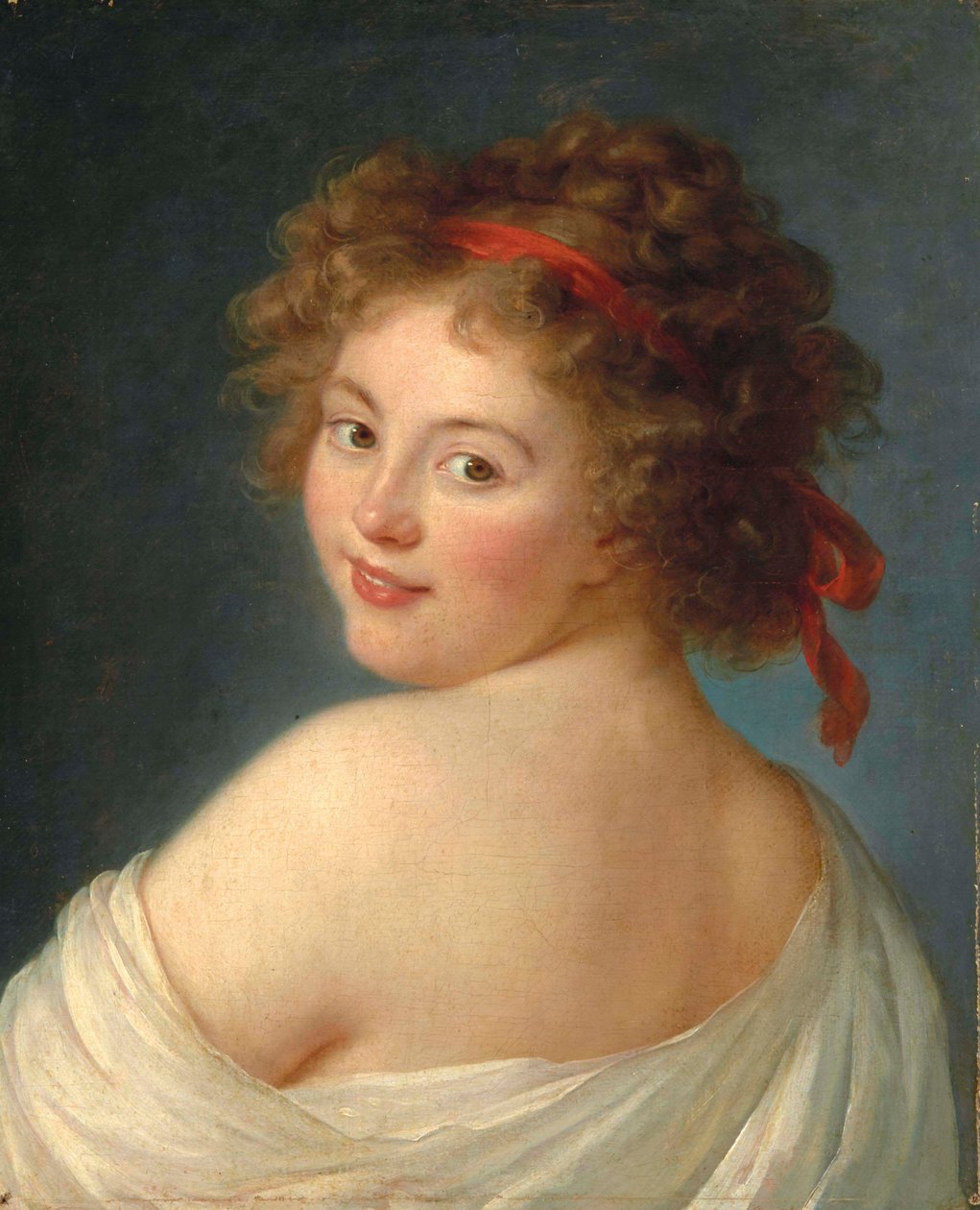 Jekatyerina Skavronskaya grófnő portréja, született von Engelhardt 1761-1829, 1790. alkotó: Elisabeth Louise Vigee Lebrun