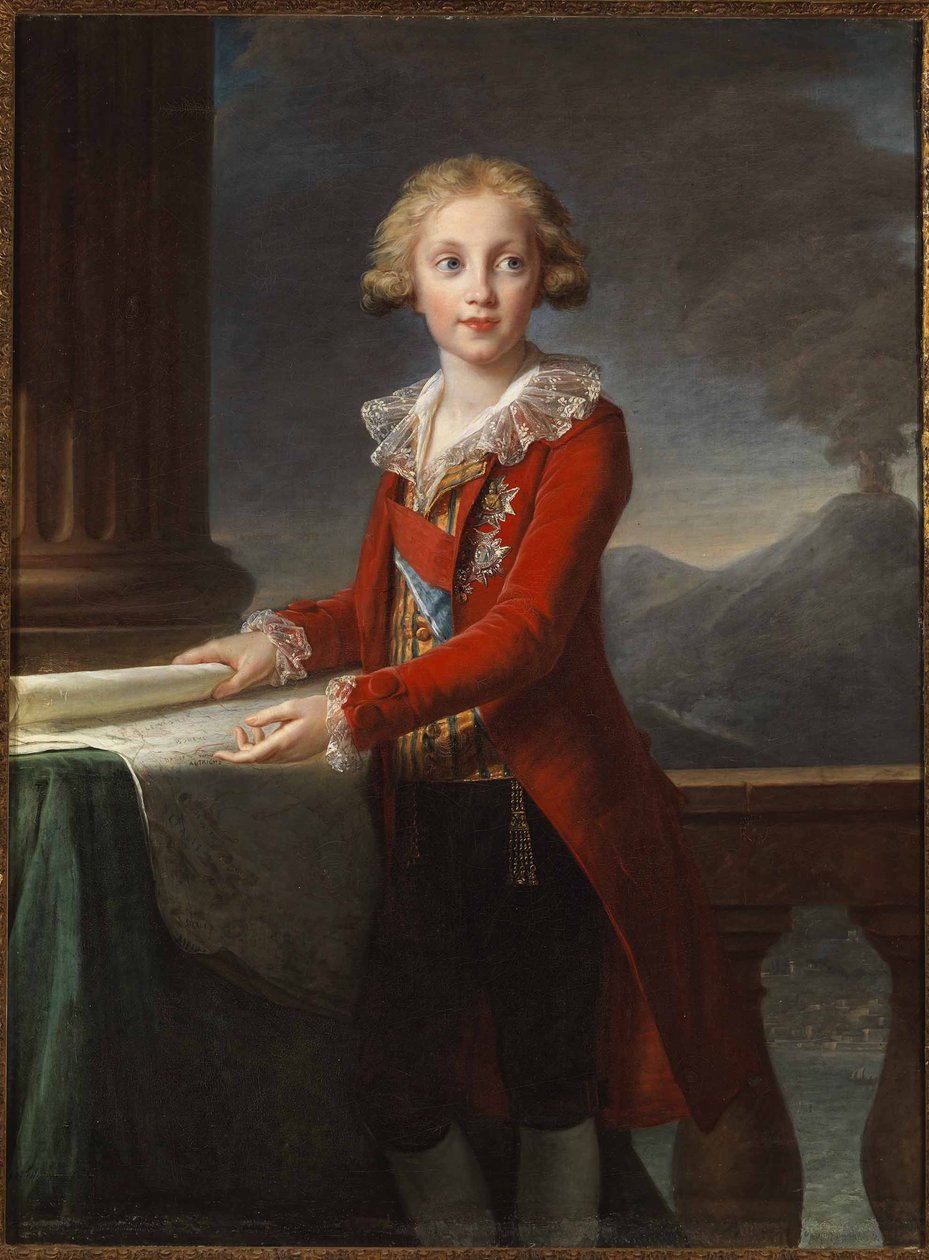 I. Ferenc két szicíliai király portréja 1777-1830, 1790. alkotó: Elisabeth Louise Vigee Lebrun