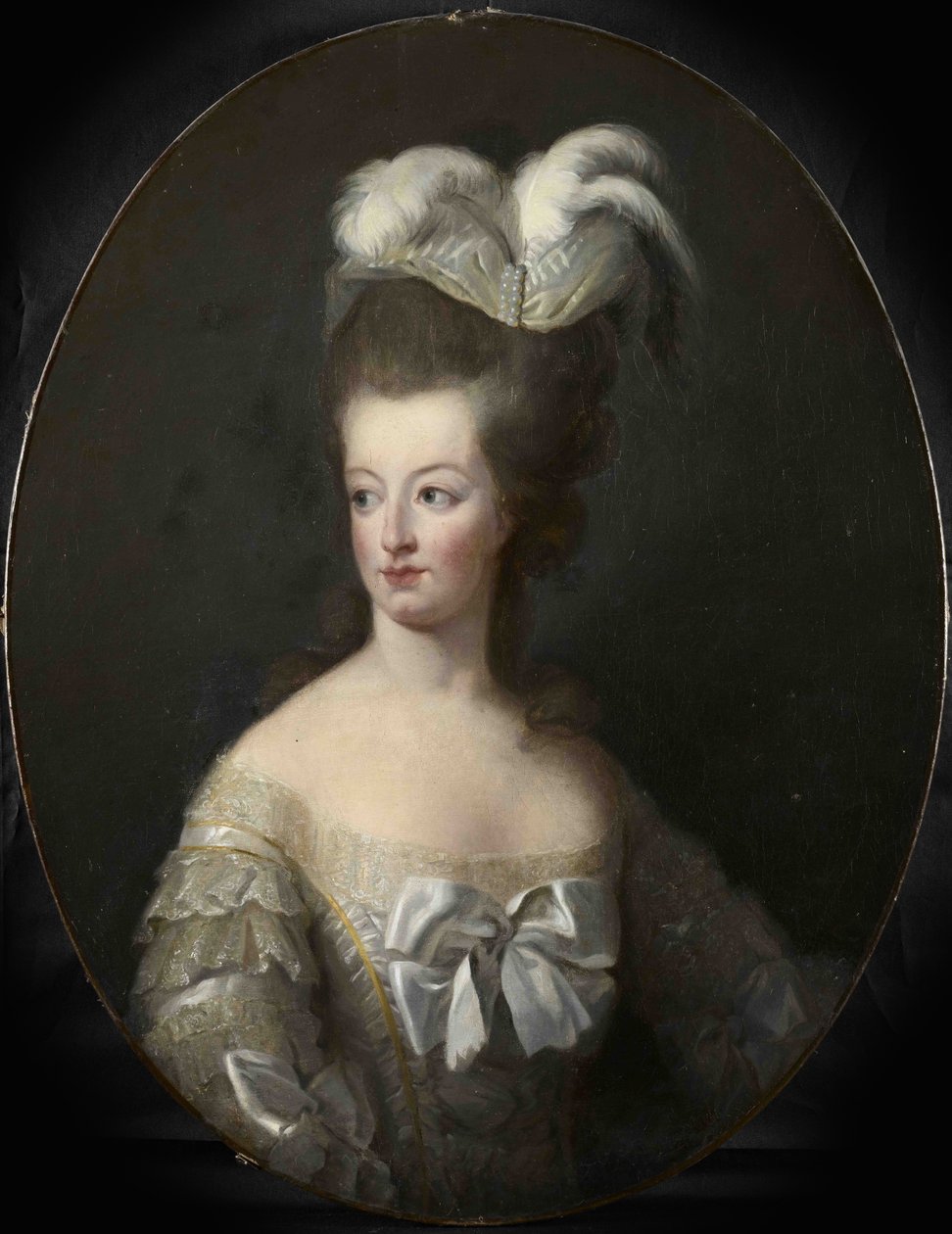Marie Antoinette francia királynő portréja 1755-1793. alkotó: Elisabeth Louise Vigee Lebrun