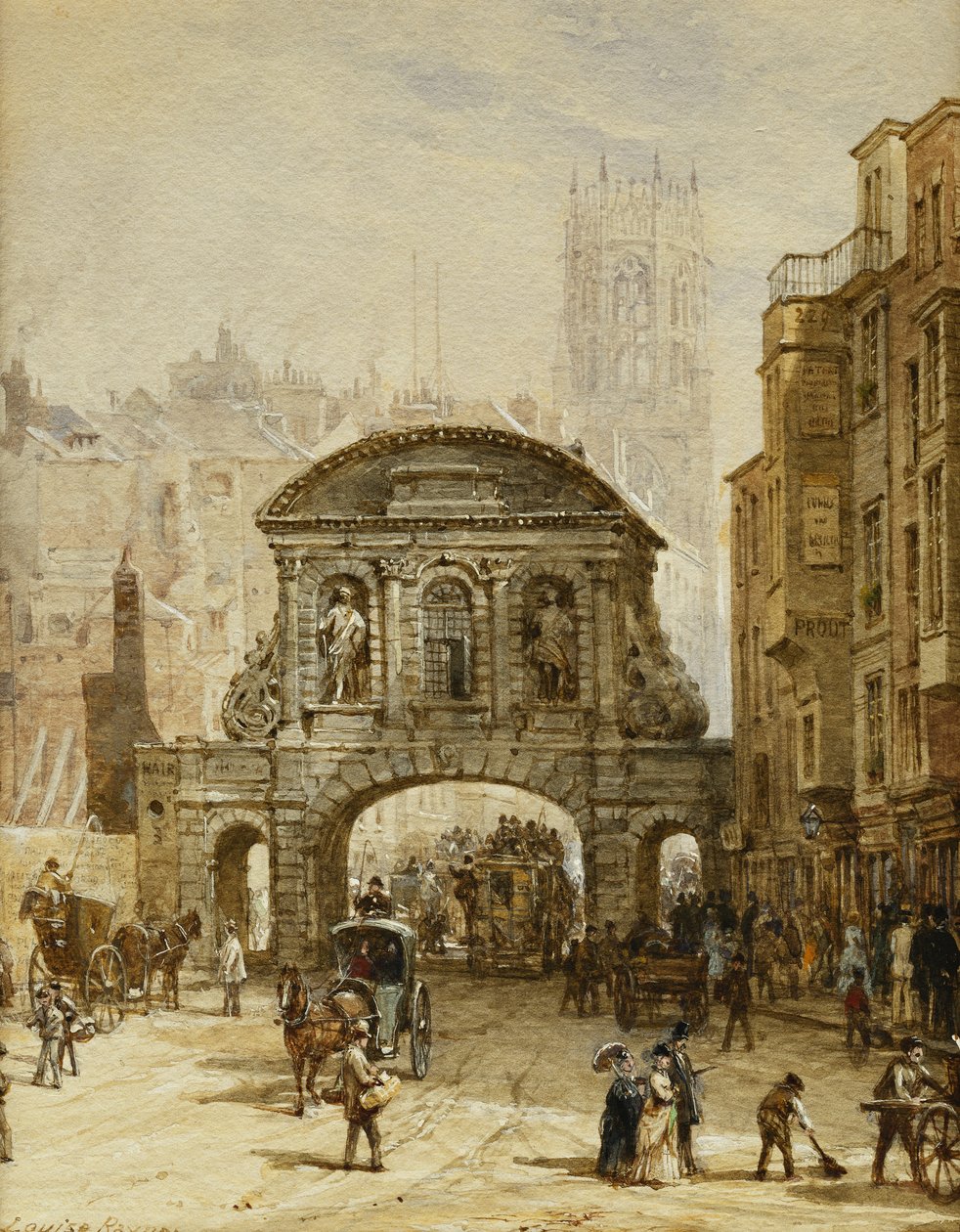 Temple Bar, alkotó: Louise Ingram Rayner