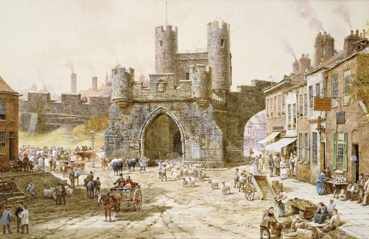 Walgate Bar, York, alkotó: Louise Ingram Rayner