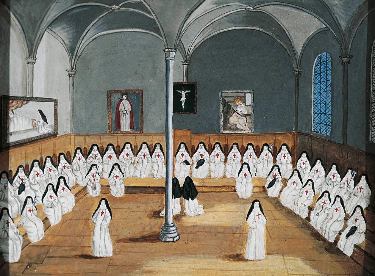 Port-Royal des Champs Abbey, a nővérek káptalanja alkotó: Louise Magdeleine Hortemels