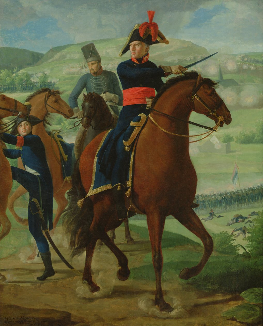 Louis Marie Turreau de Garambouville tábornok (1756-1816) a Gravieres-ügyben, 1800 (lásd még: 192172) alkotó: Louise Marie Jeanne Hersent