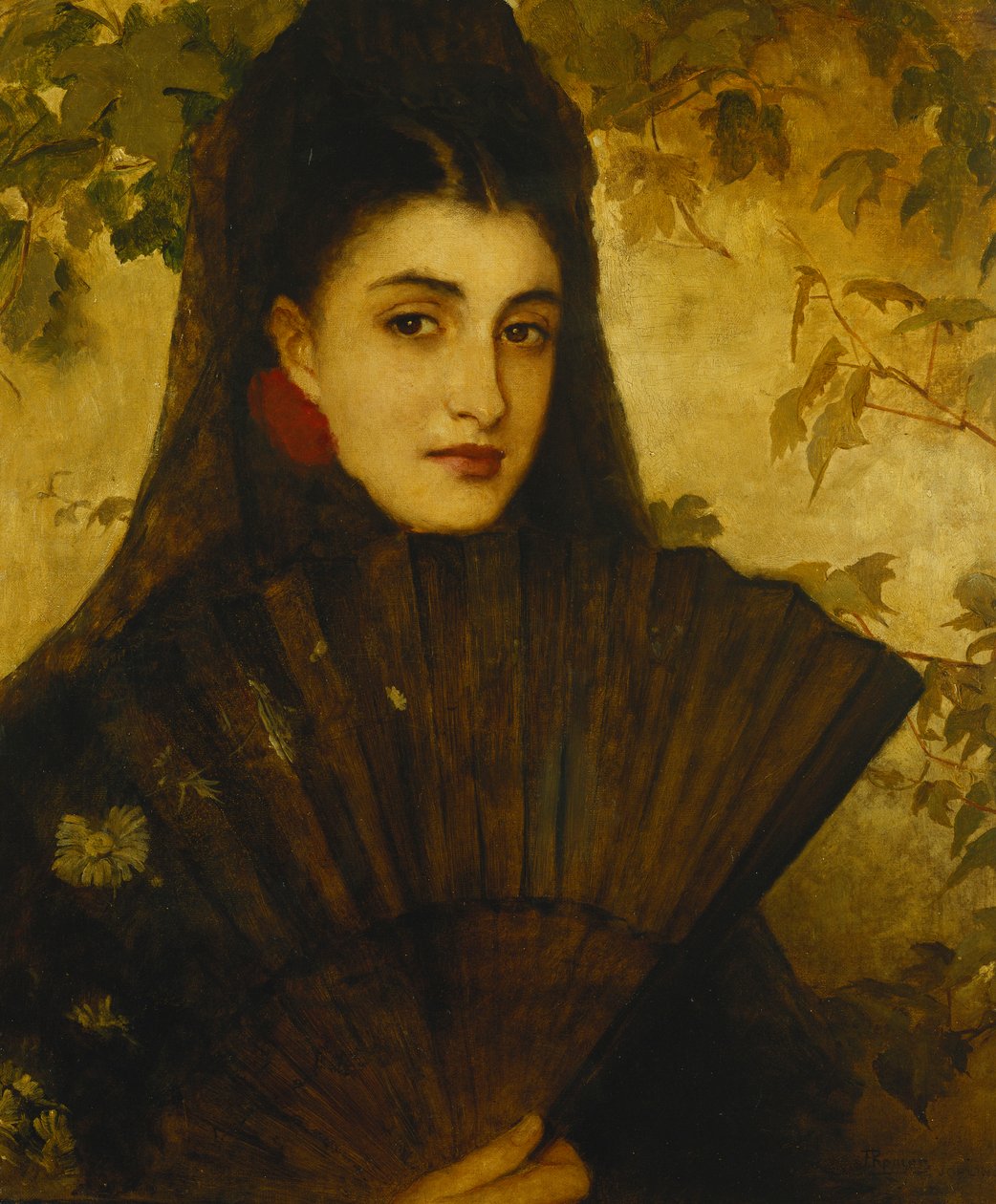 Egy spanyol szépség alkotó: Louise nee Goode Jopling